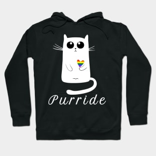 Purride Cat LGBT Hoodie